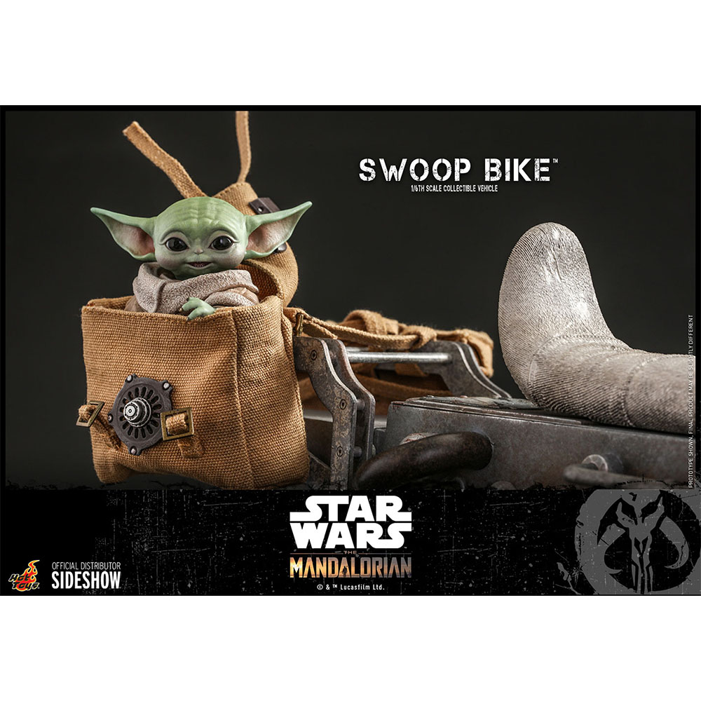 Foto 4 pulgar | Figura Star Wars The Mandalorian: Swoop Bike Hot Toys 1/6 de Escala