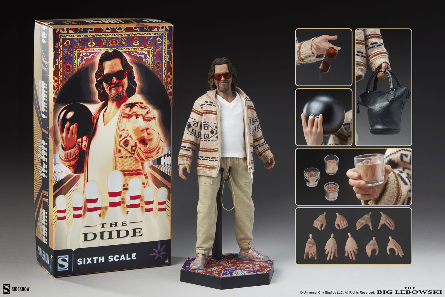 Foto 4 pulgar | Figura coleccionable a Escala The Big Lebowski: The Dude