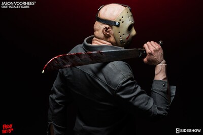 Foto 4 | Figura Coleccionable Sideshow 1/6 De Escala Friday The 13th Pt. Iii Jason Voorhees