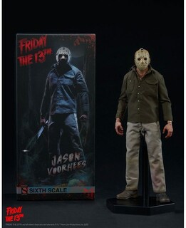 Foto 6 | Figura Coleccionable Sideshow 1/6 De Escala Friday The 13th Pt. Iii Jason Voorhees