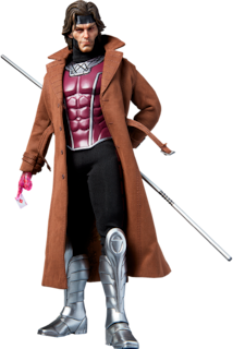 Foto 1 | Figura Coleccionable Sideshow 1/6 De Escala Marvel X-men: Gambit Deluxe