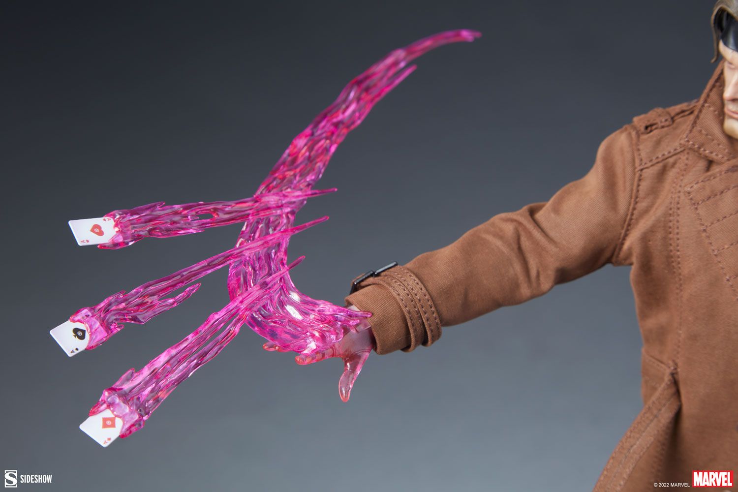 Foto 7 pulgar | Figura Coleccionable Sideshow 1/6 De Escala Marvel X-men: Gambit Deluxe