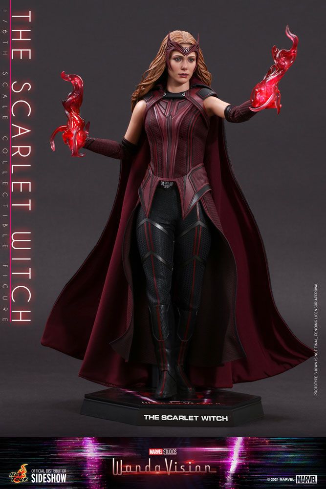 Foto 2 | Figura La Bruja Escarlata Hot Toys Marvel Wandavision