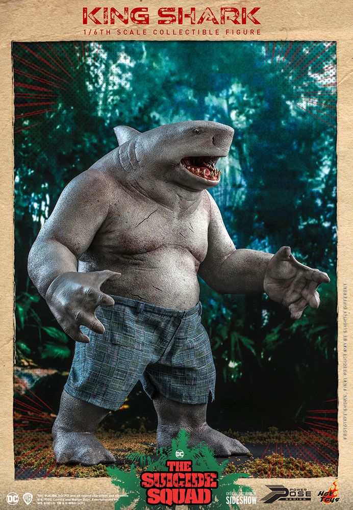 Foto 3 | Figura King Shark Hot Toys The Suicide Squad