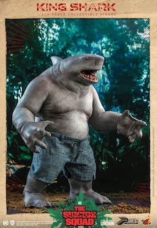Foto 3 | Figura King Shark Hot Toys The Suicide Squad