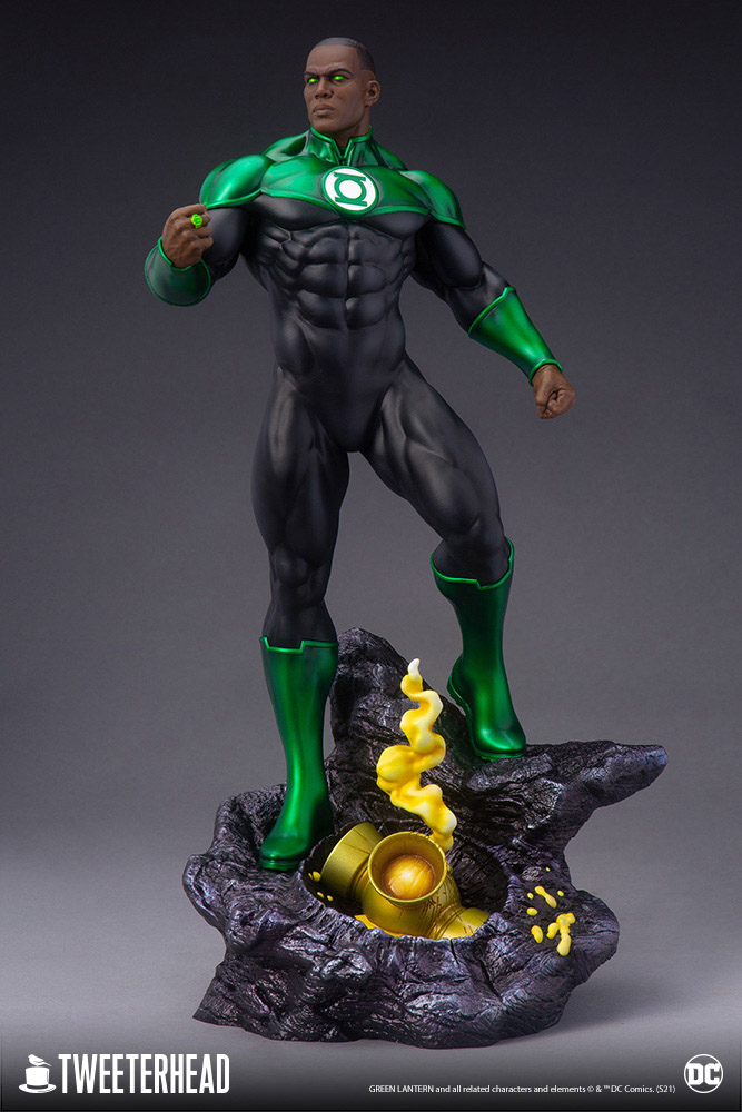 Foto 2 | Estatua Tweeterhead Maquette 1/6 De Escala Dc Green Lantern