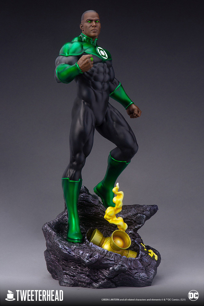 Foto 5 pulgar | Estatua Tweeterhead Maquette 1/6 De Escala Dc Green Lantern