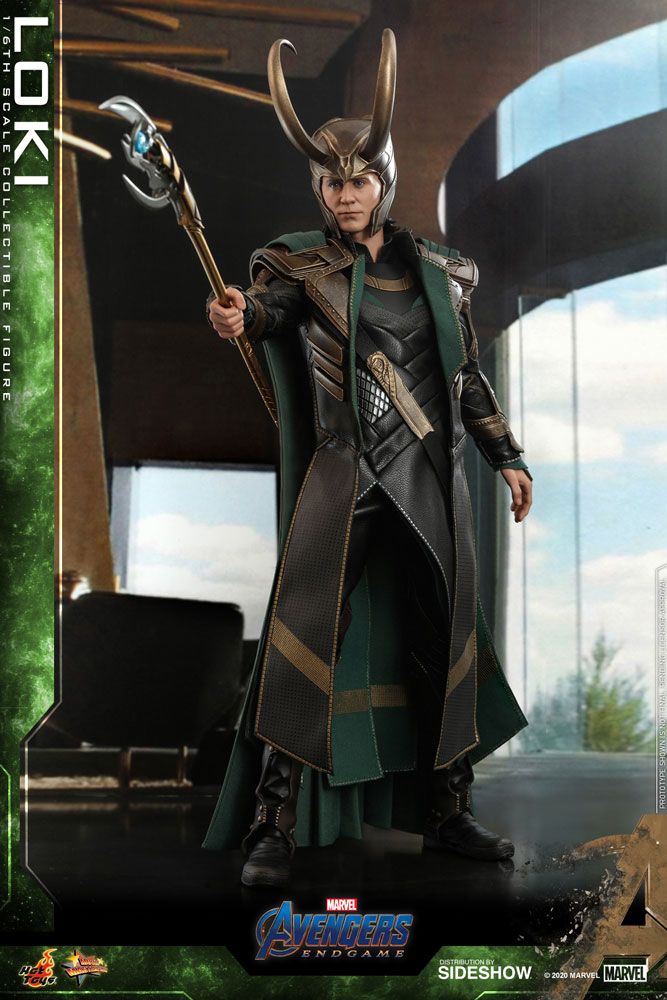 Foto 3 pulgar | Figura Hot Toys 1/6 de Escala Marvel Avengers Endgame: Loki