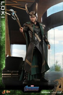 Foto 2 | Figura Hot Toys 1/6 de Escala Marvel Avengers Endgame: Loki