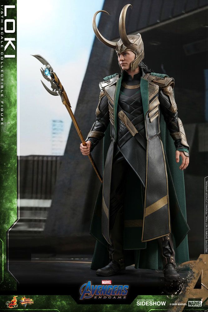 Foto 4 pulgar | Figura Hot Toys 1/6 de Escala Marvel Avengers Endgame: Loki