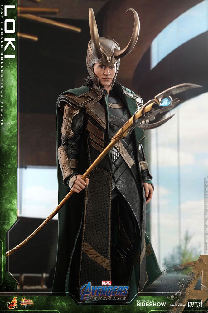 Foto 5 pulgar | Figura Hot Toys 1/6 de Escala Marvel Avengers Endgame: Loki