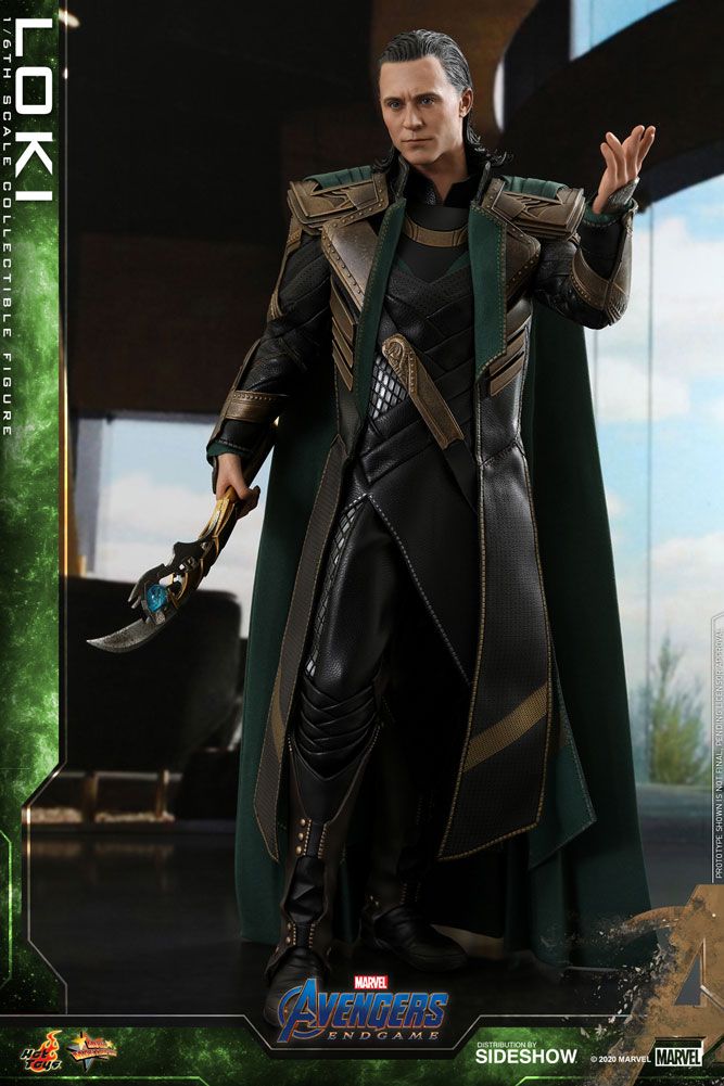 Foto 6 pulgar | Figura Hot Toys 1/6 de Escala Marvel Avengers Endgame: Loki