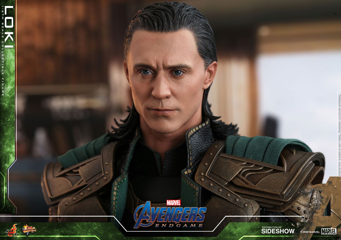 Foto 8 pulgar | Figura Hot Toys 1/6 de Escala Marvel Avengers Endgame: Loki