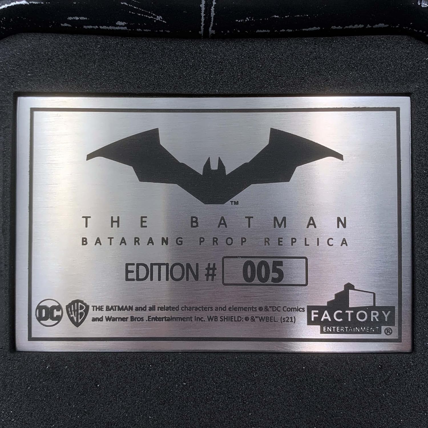 Foto 5 | Réplica The Batman: Batarang Factory Entertainment Prop