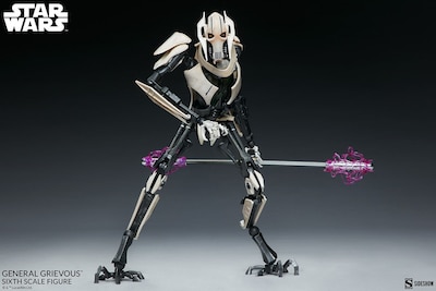 Foto 4 | Figura Sideshow 1:6 De Escala Star Wars The Clone Wars: General Grievous