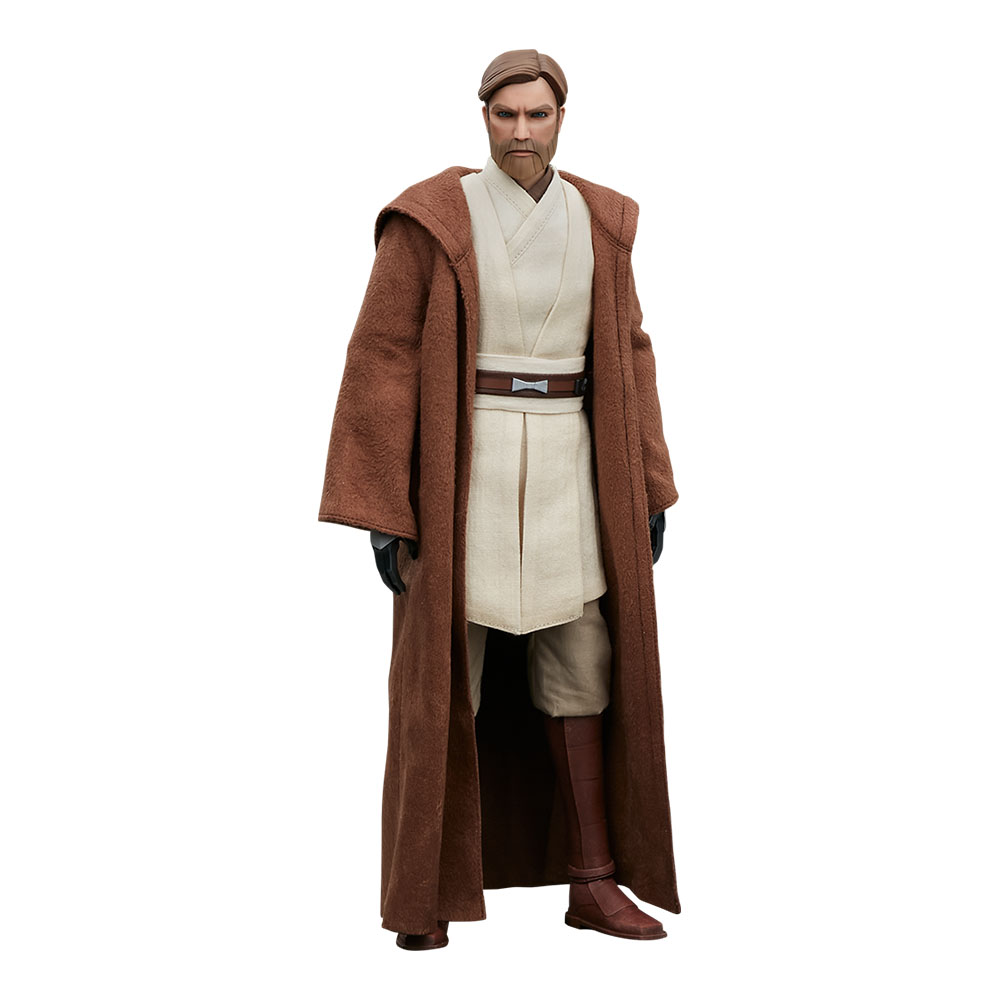 Foto 2 pulgar | Figura Sideshow 1:6 De Escala Star Wars The Clone Wars: Obi-wan Kenobi