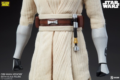 Foto 7 | Figura Sideshow 1:6 De Escala Star Wars The Clone Wars: Obi-wan Kenobi