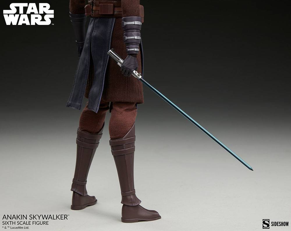 Foto 7 pulgar | Figura Sideshow 1/6 De Escala Star Wars The Clone Wars: Anakin Skywalker