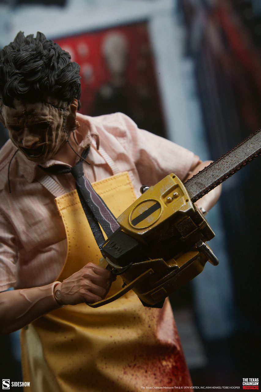 Foto 6 pulgar | Figura Sideshow 1:6 De Escala Texas Chainsaw Massacre: Leatherface