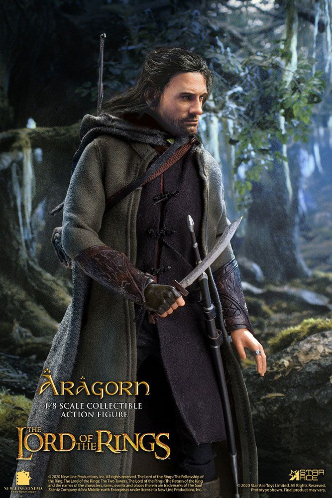 Foto 3 pulgar | Figura Star Ace Toys 1:8 De Escala The Lord Of The Rings: Aragorn 2.0