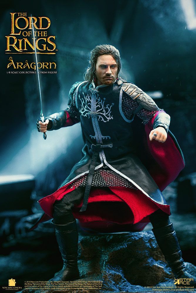 Foto 4 pulgar | Figura Star Ace Toys 1:8 de Escala The Lord Of The Rings: Aragorn 2.0 King