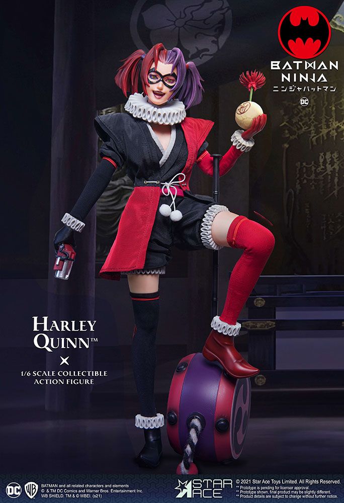 Foto 2 | Figura Star Ace Toys 1:8 de Escala Batman Ninja: Harley Quinn Deluxe Version