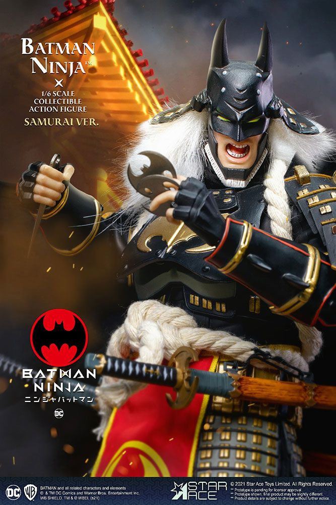 Foto 6 pulgar | Figura Star Ace Toys 1:6 De Escala Batman Ninja: Ninja Batman 2.0