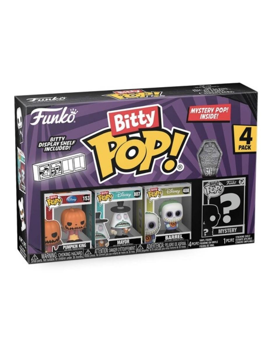 Foto 2 pulgar | Funko Bitty Pop Tnbc - Pumkin Jack 4 Pack