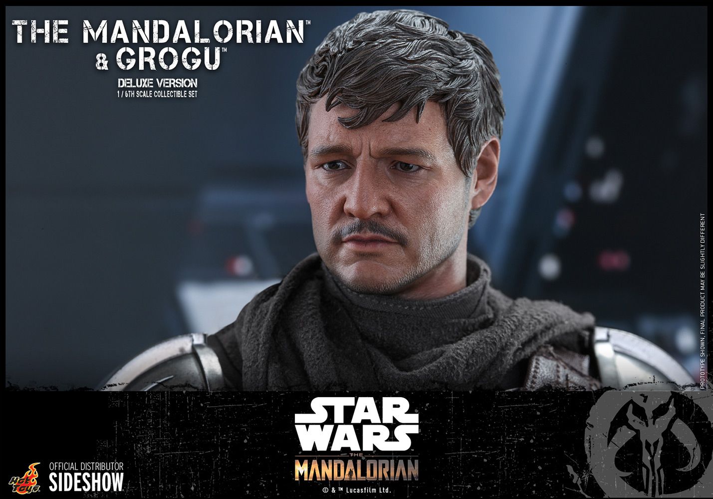 Foto 6 pulgar | Figura Hot Toys 1:6 de Escala Star Wars: The Mandalorian And Grogu Deluxe Version