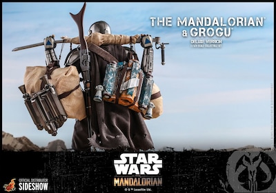 Foto 7 | Figura Hot Toys 1:6 de Escala Star Wars: The Mandalorian And Grogu Deluxe Version