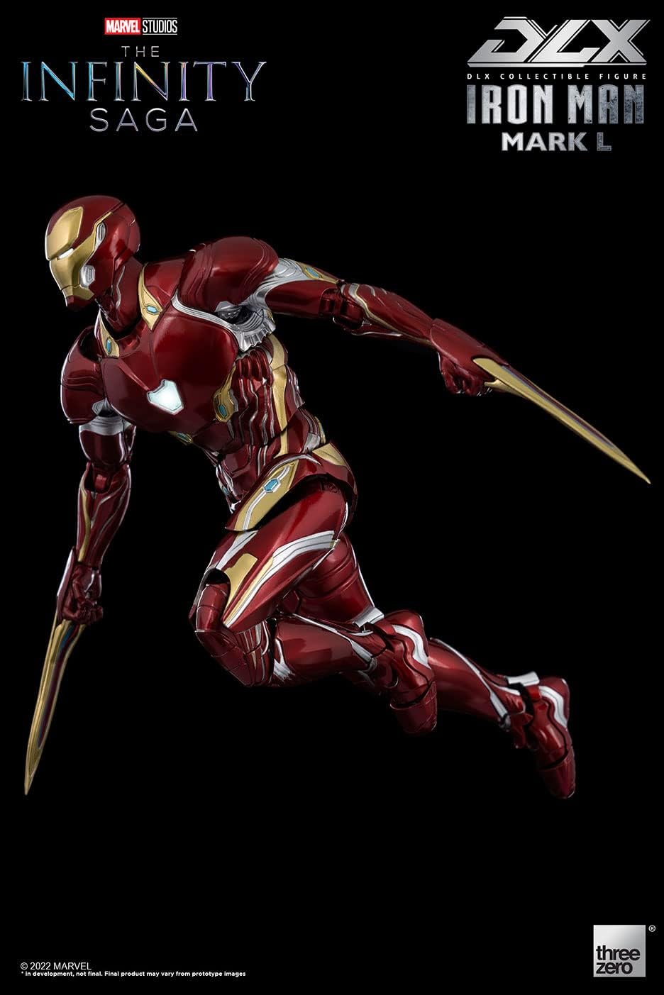 Foto 4 | Figura Threezero Dlx Avengers Infinity War: Iron Man Mark 50