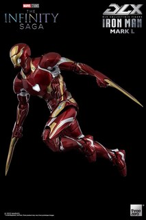 Foto 4 | Figura Threezero Dlx Avengers Infinity War: Iron Man Mark 50