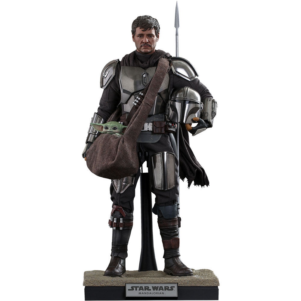Figura 1:6 de Escala Hot Toys Star Wars The Mandalorian And Grogu