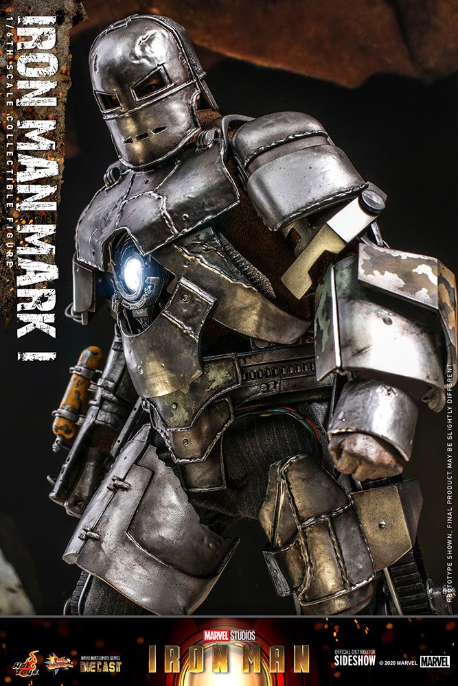 Foto 2 | Figura 1:6 de Escala Hot Toys Marvel Iron Man: Mark 1