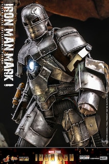 Foto 2 | Figura 1:6 de Escala Hot Toys Marvel Iron Man: Mark 1