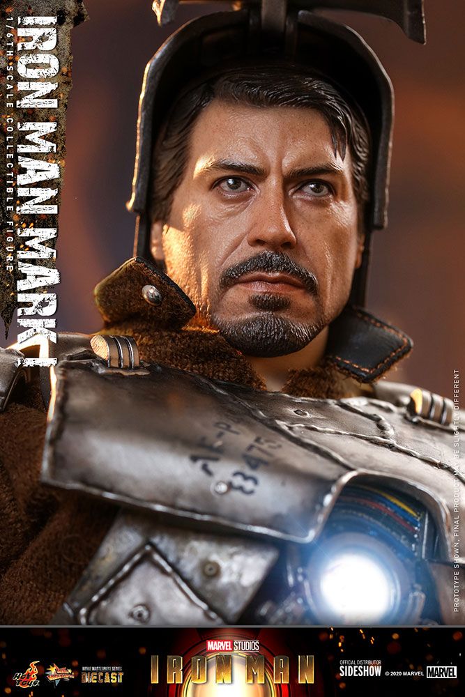 Foto 4 pulgar | Figura 1:6 de Escala Hot Toys Marvel Iron Man: Mark 1