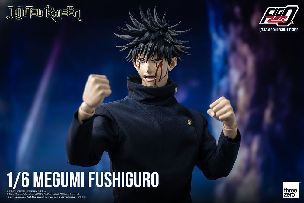 Foto 7 pulgar | Figura Threezero 1:6 de Escala Jujutsu Kaisen: Megumi Fushiguro