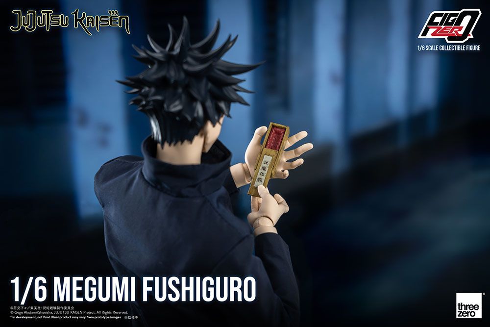 Foto 8 pulgar | Figura Threezero 1:6 de Escala Jujutsu Kaisen: Megumi Fushiguro