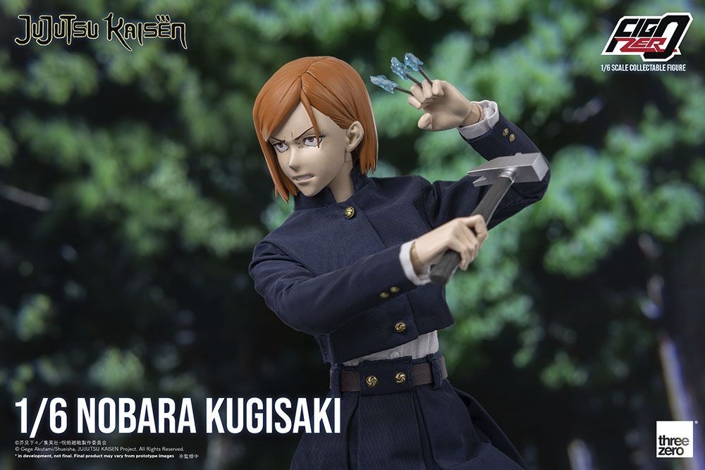 Foto 8 pulgar | Figura Threezero 1:6 de Escala Jujutsu Kaisen: Nobara Kugisaki