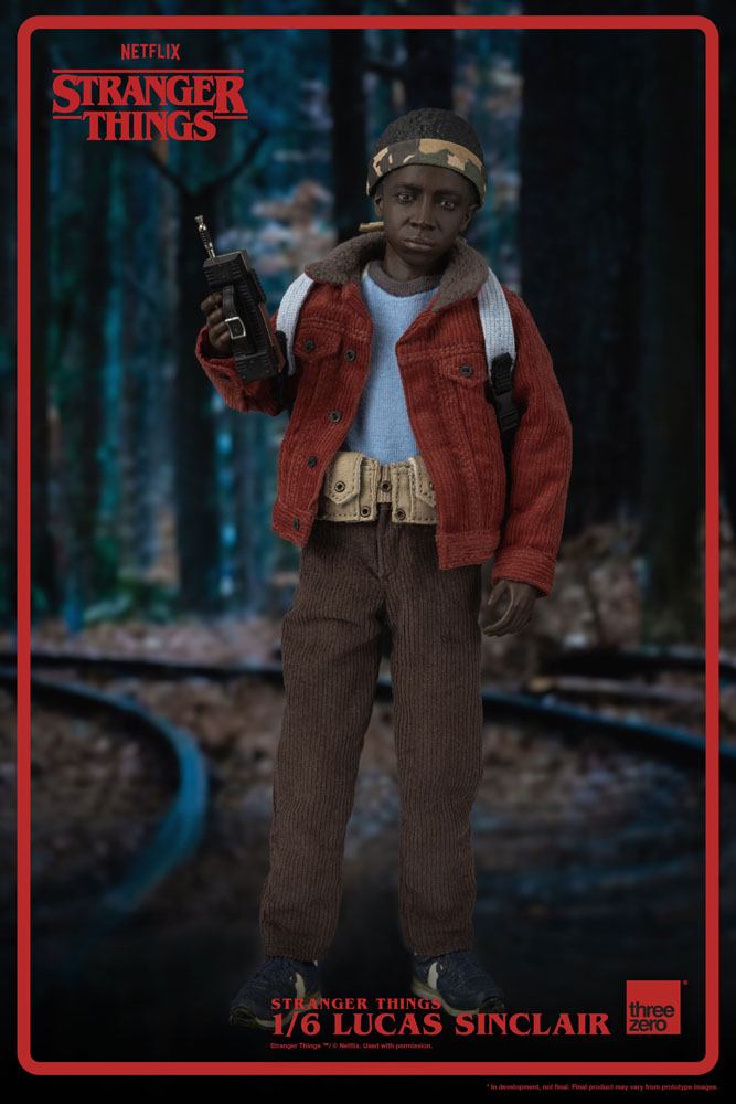 Foto 4 pulgar | Figura Threezero 1:6 de Escala Netflix Stranger Things: Lucas Sinclair