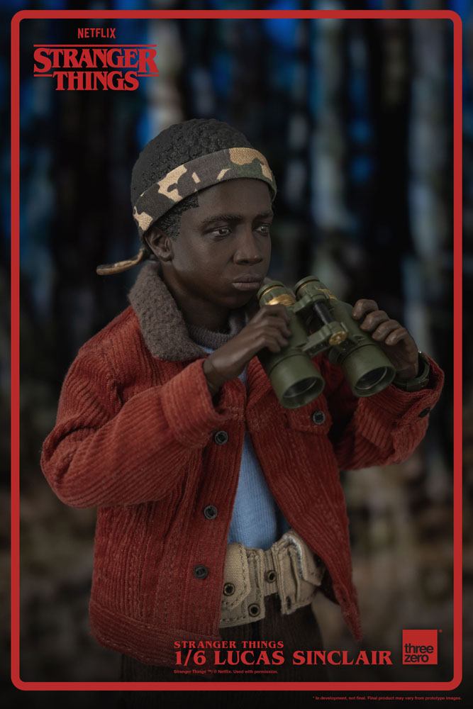 Foto 7 pulgar | Figura Threezero 1:6 de Escala Netflix Stranger Things: Lucas Sinclair