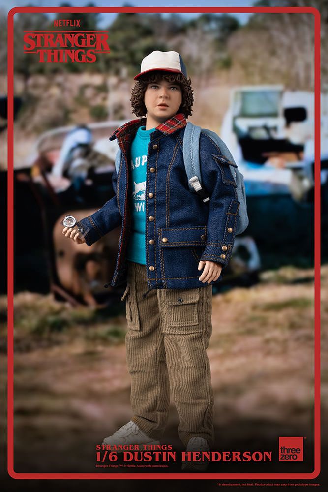 Foto 3 pulgar | Figura Threezero 1:6 de Escala Netflix Stranger Things: Dustin Henderson