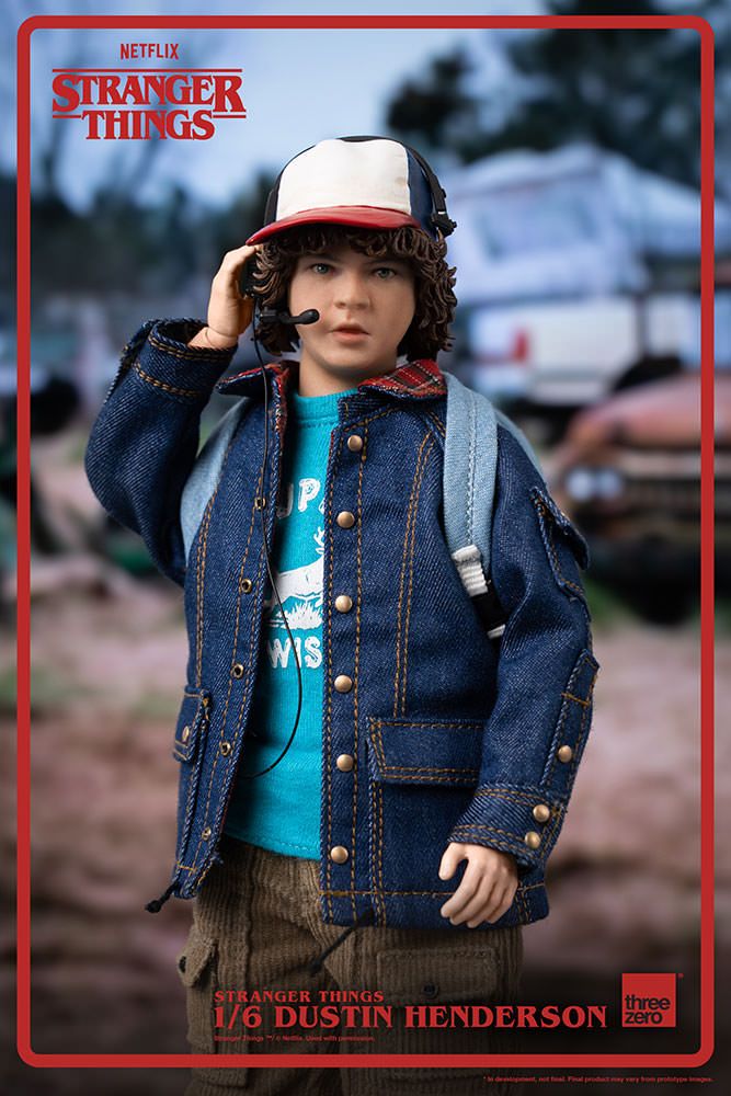 Foto 5 pulgar | Figura Threezero 1:6 de Escala Netflix Stranger Things: Dustin Henderson