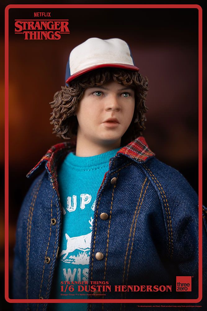 Foto 7 pulgar | Figura Threezero 1:6 de Escala Netflix Stranger Things: Dustin Henderson