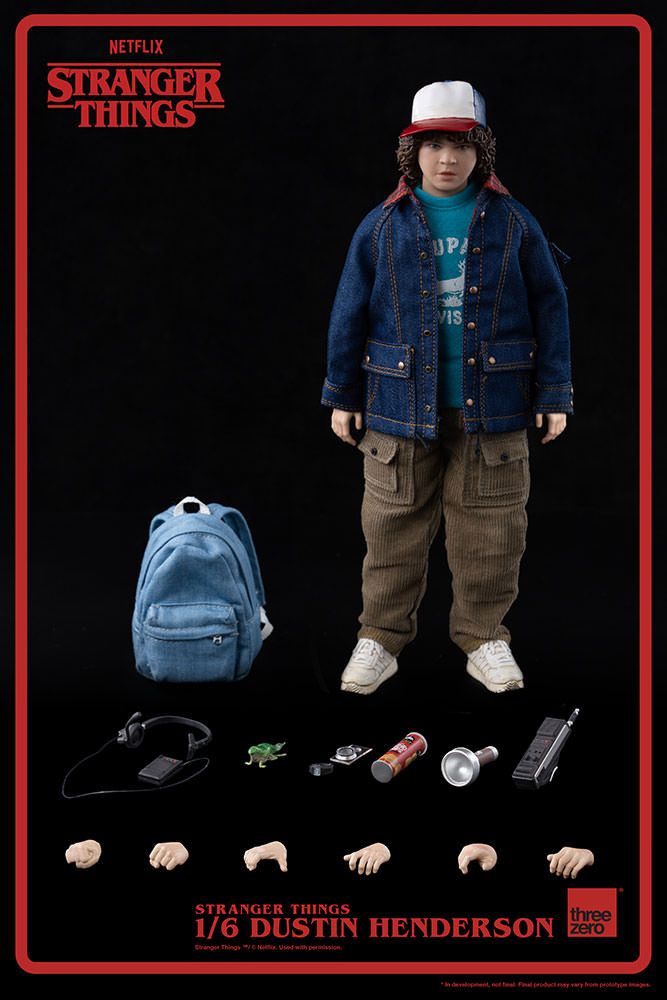 Foto 9 pulgar | Figura Threezero 1:6 de Escala Netflix Stranger Things: Dustin Henderson