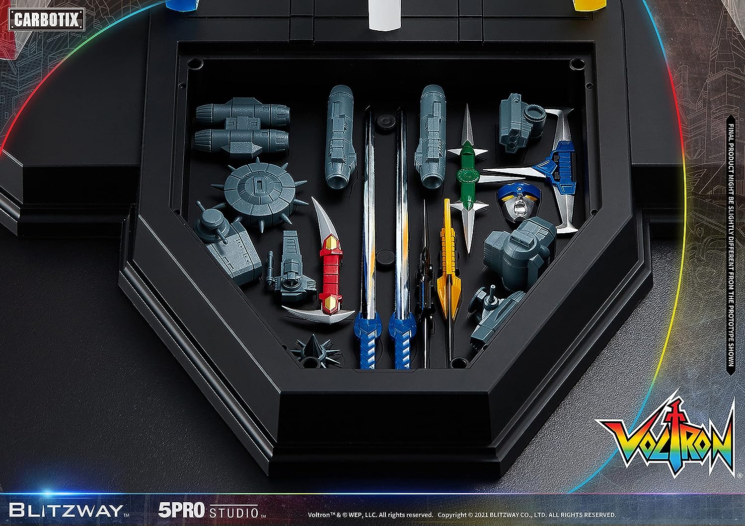 Foto 7 pulgar | Figura Coleccionable Blitzway Voltron