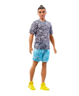 Foto 1 | Muñeco Ken con Playera Estampada Barbie Fashion & Beauty