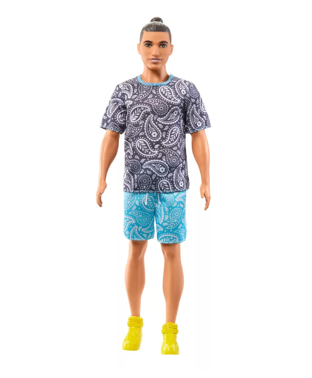 Foto 4 | Muñeco Ken Playera Estampada Barbie Fashion & Beauty