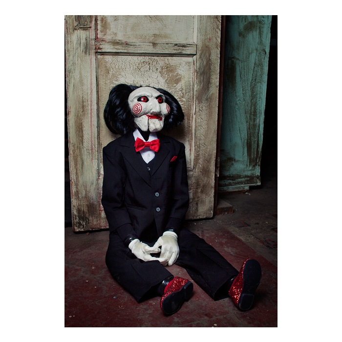 Foto 4 pulgar | Figura Coleccionable Trick Or Treat Studios Saw: Billy Puppet Prop Replica 1:1 de Escala