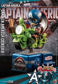 Foto 2 | Figura Coleccionable Hot Toys Cosrides Marvel Studios: Capitán América Función Led y Sonido